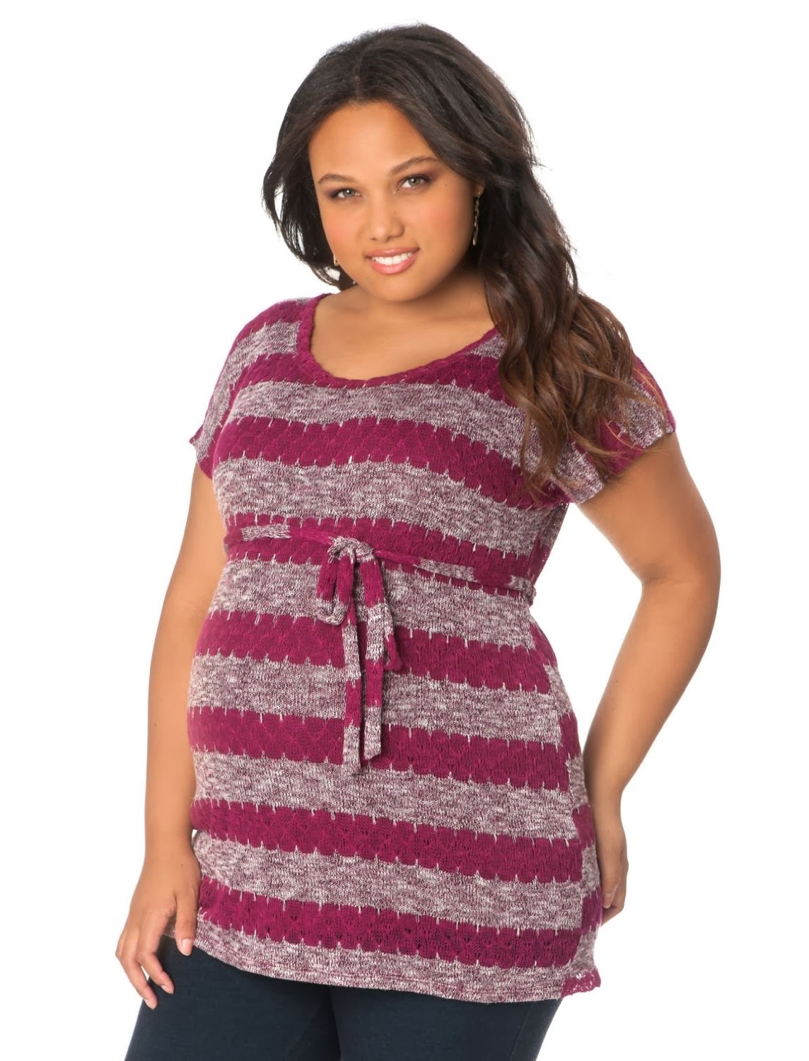 After we find it: Curvy Pregnancy Tops Curvy Pregnancy Tops. Looking for plus size pregnancy tops with figure flattering style? Shop our large assortment of plus size maternity shirts specifically tailored for a full-figured woman.